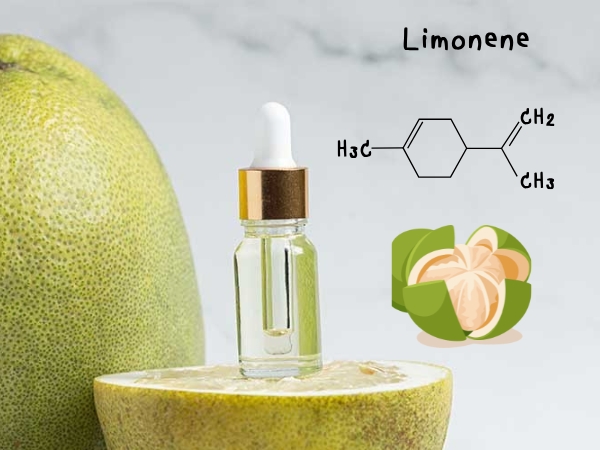 Tinh dầu bưởi chứa limonene - có tác dụng chống oxy hóa, chống viêm