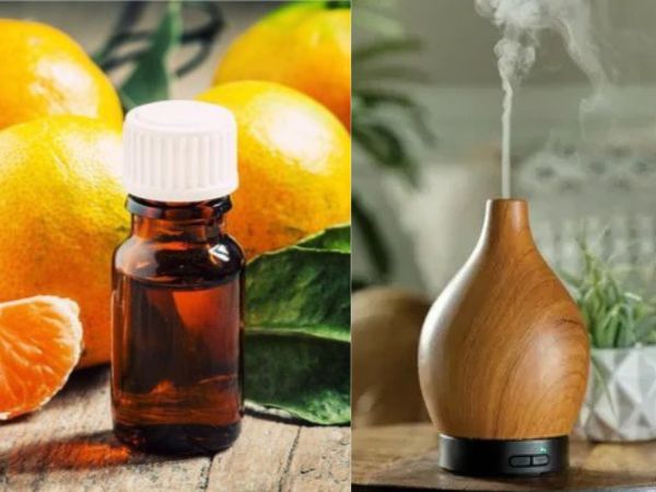 Nguyên liệu cần chuẩn bị để khuếch tán tinh dầu cam ngọt