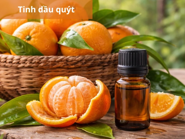 Tinh dầu quýt khá lành tính và có hương thơm dịu nhẹ