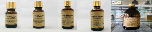 Các dòng tinh dầu cam thiên nhiên tại TANTRICO
