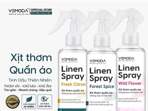 VE MODA mang đến mùi hương dịu nhẹ