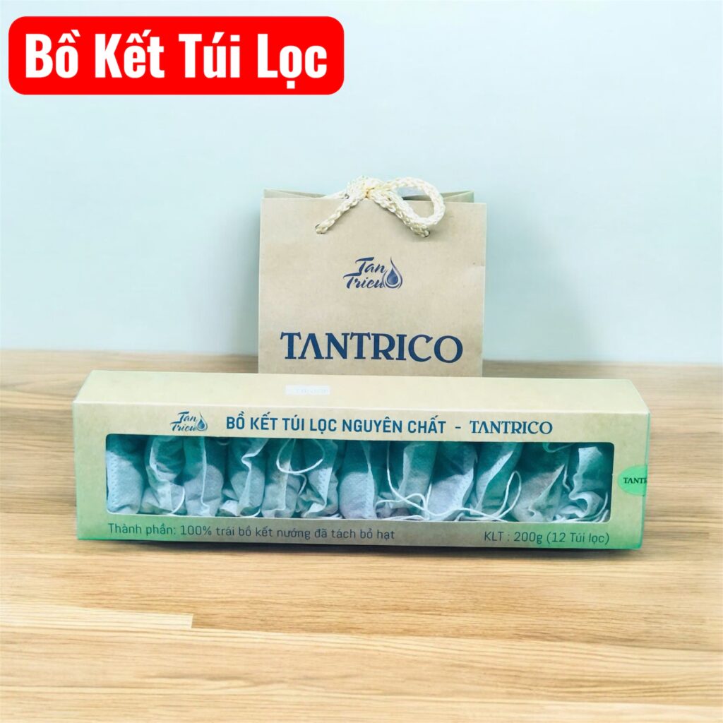 Bồ kết nguyên chất túi lọc gội đầu