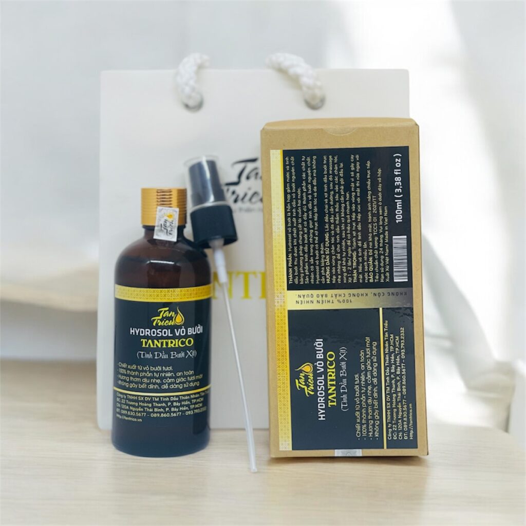 Tinh dầu bưởi xịt dưỡng tóc (tặng kèm đầu xịt)