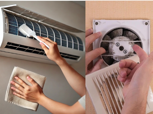 Nên vệ sinh lưới lọc khoảng 1 - 2 tháng/lần
