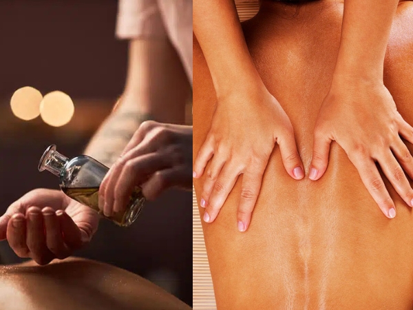 Massage với tinh dầu cam giúp cơ thể thư giãn, giảm căng thẳng