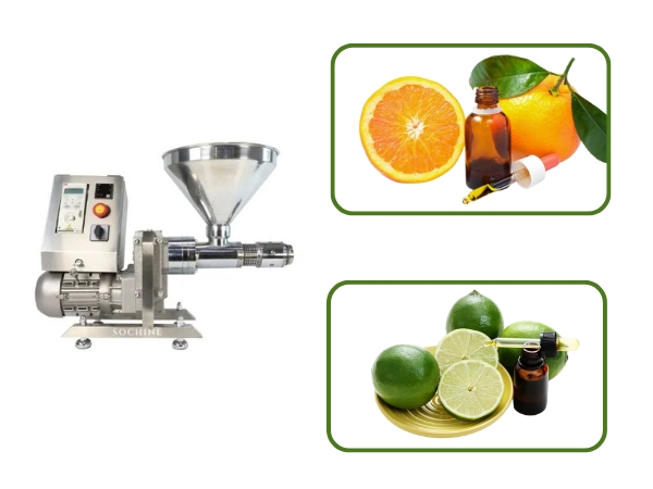 Phương pháp ép lạnh dùng lực ép cơ học để thu tinh dầu trong vỏ quả