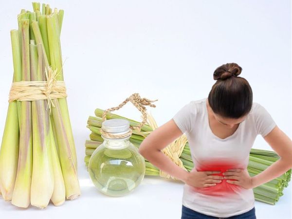 Tinh dầu sả chanh giúp giảm căng tức và khó chịu trong kỳ kinh nguyệt