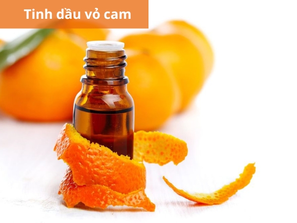Tinh dầu vỏ cam có mùi hương tươi mát, ngọt nhẹ nhờ limonene tự nhiên