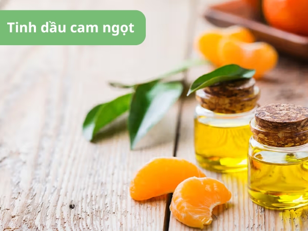 Tinh dầu cam ngọt mang lại cảm giác thư giãn, thoải mái